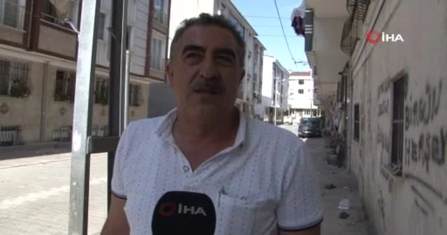Çocukların sokakta tehlikeli oyunu