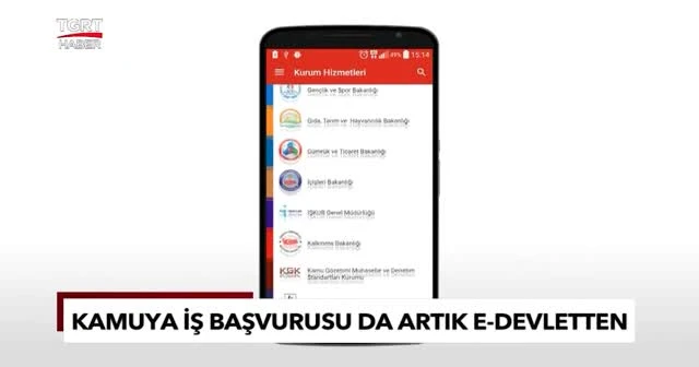 e-Devlet’ten kamuya iş başvurusu nasıl yapılır?