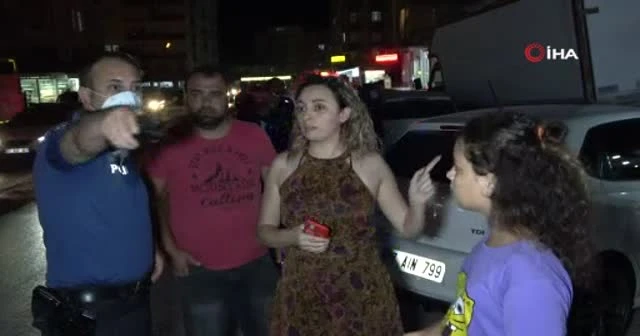 Facianın eşiğinden dönüldü! Freni boşalan kamyon üzerlerine geldi