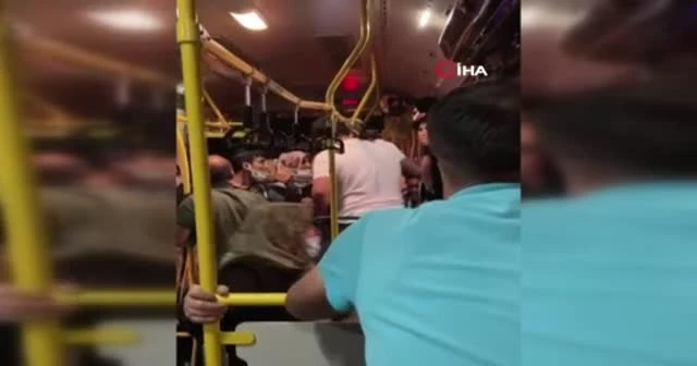 Gençlerin kavgası kamerada