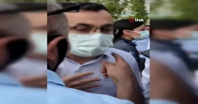Hastane bahçesinde ölüm kalım savaşı