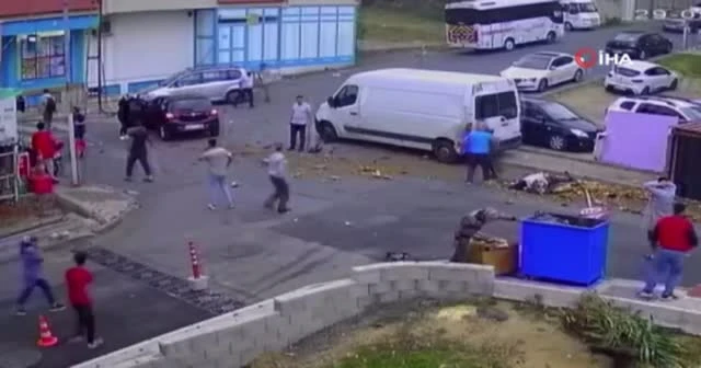 İki kişinin öldüğü feci kaza kamerada