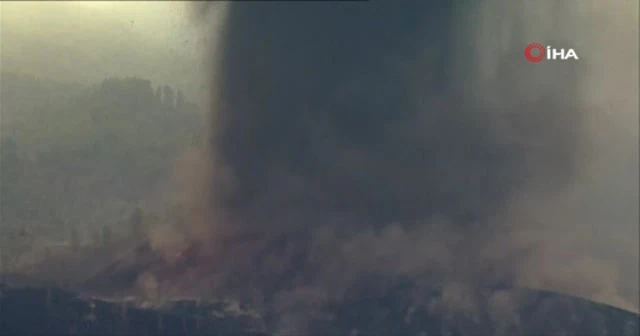 Kanarya Adaları'ndaki yanardağ felaketinde 350 ev yıkıldı