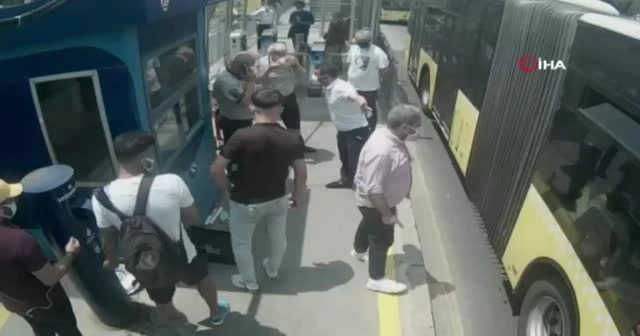 Maske uyarısı gözünden etti