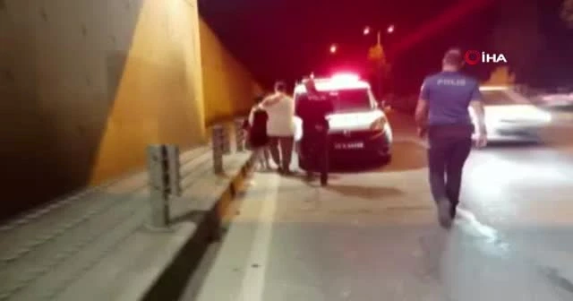 Pendik’te trafikte tekmeli tokatlı kavga