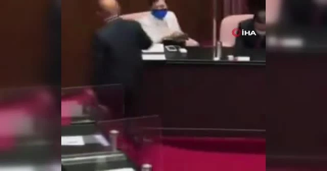 Tayvan milletvekillerinin kavgası