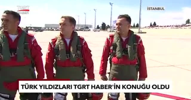 Türk Yıldızları nefes kesti! Bu kez TGRT Haber'e özel uçtular