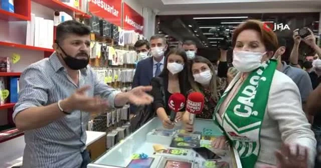 Vatandaştan Meral Akşener'e zor soru: Aynı ithamları Fetullah Gülen'e söyleyebilir misiniz?