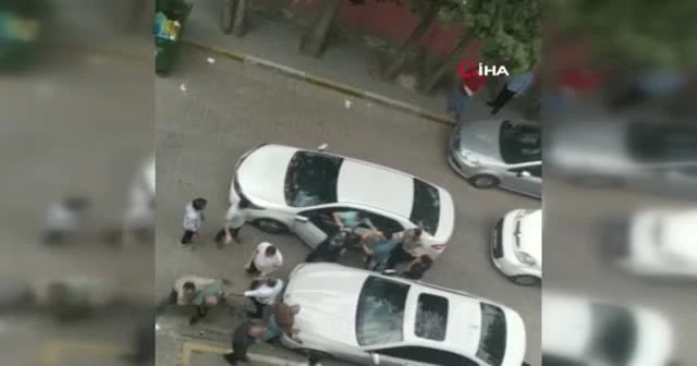 Yol kavgasına kadınlar da karıştı