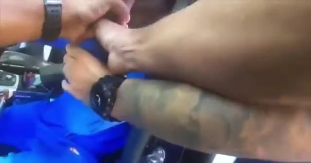 ABD polisinden felçli siyahi sürücüye şiddet