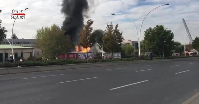 Başkent’te MTA bahçesinde doğal gaz patlaması