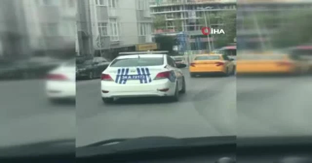Çaldığı taksiyle 3 gün taksicilik yaptı