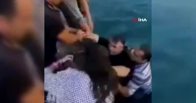 Canlı yayın yaparken Balıklıgöl’e düştü