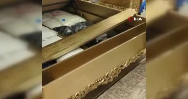 Çorabın içinden tabanca çıktı
