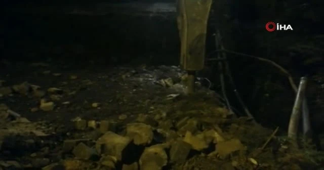 Gece çöktü, sabaha kadar onarıldı