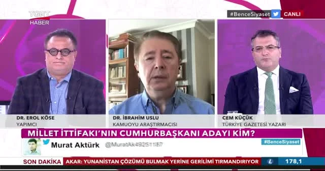 Kamuoyu araştırmacısı Dr. İbrahim Uslu'dan çarpıcı yorum: Üçüncü ittifak yolda!