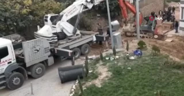 Kepçe kendi kazdığı çukura düştü