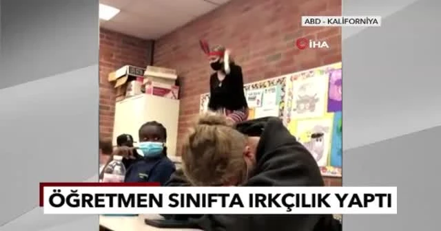 Kızılderilileri ti’ye alan öğretmen gündem oldu