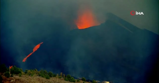 La Palma'da lavlar uydudan görüntülendi: Felaketin boyutu korkutucu