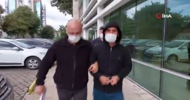 Pişkin hırsız börekçide keyif yaparken yakalandı