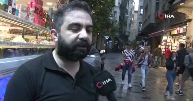 Polisten kaçan motosikletliye tekme