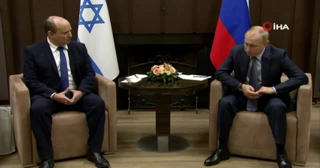 Putin, ilk kez İsrail Başbakanı Naftali Bennet'i kabul etti