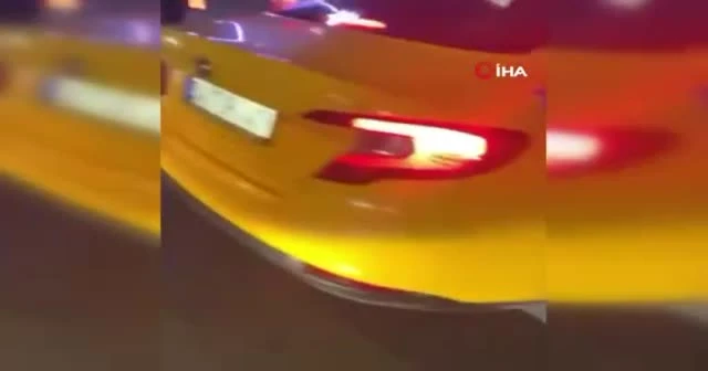 Taksici çocuklu kadını yolda bıraktı