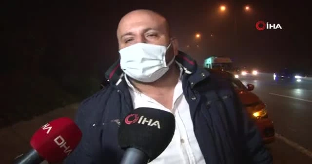 Ticari taksi ata çarptı: At öldü, 2 yaralı