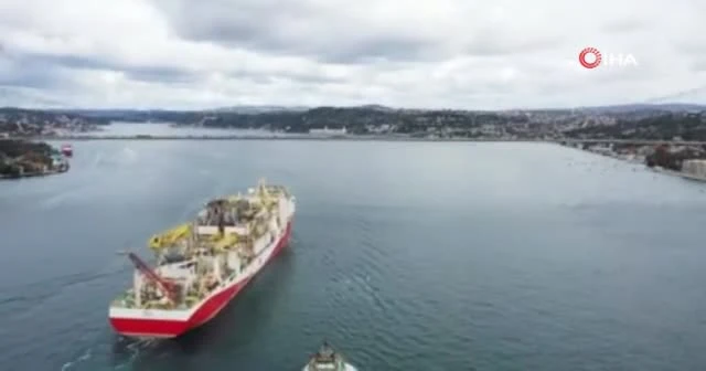 Yavuz sondaj gemisi Karadeniz'e geliyor