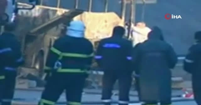 Bulgaristan'da 46 yolcunun öldüğü kazadan ilk görüntüler