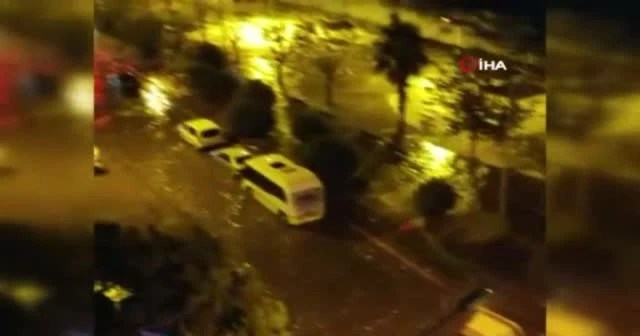 Bursa'da korkutan görüntü