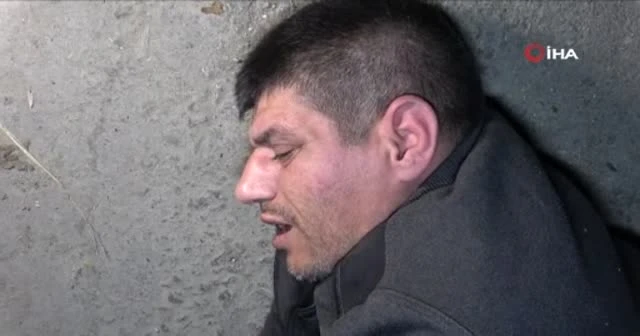 Ev sahibini gören hırsız üçüncü kattan aşağı atladı