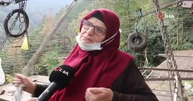 Hayatları bir çelik tele bağlı: Bu korkuyu bir biz bir de Allah bilir!