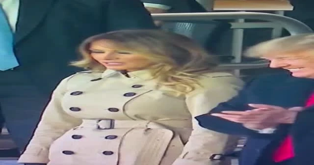 Melania Trump'ın suratı yine buz kesti!