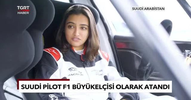 Suudi kadın pilot F1 büyükelçisi olarak atandı