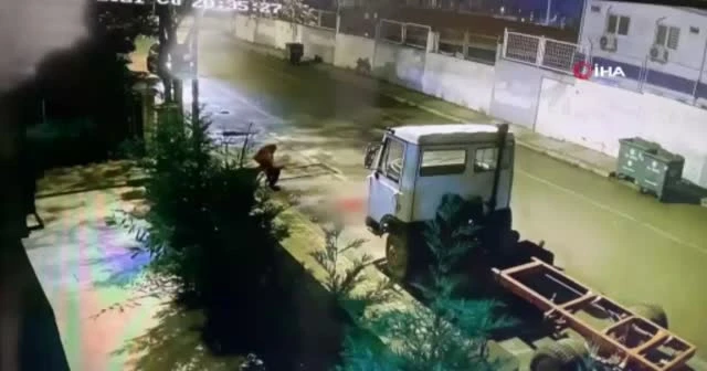 Tuzla'da feci ölüm kamerada