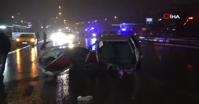 Yine aynı marka yine aynı manzara: Çarpışmanın etkisiyle ikiye ayrıldı