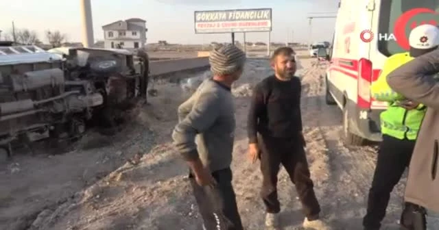 Alkollü sürücüden gazetecilere tepki
