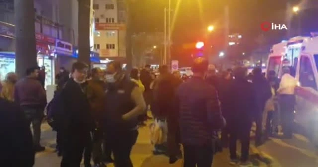 Ayağını burkan kadın suçu otobüse attı