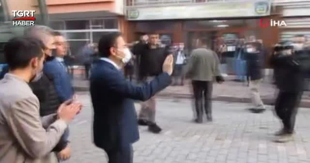 Çanakkale'de Ali Babacan'a tepki