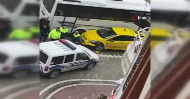 Film gibi kovalamaca: Ruhsatı iptal edilen taksici kaçtı, polis kovaladı