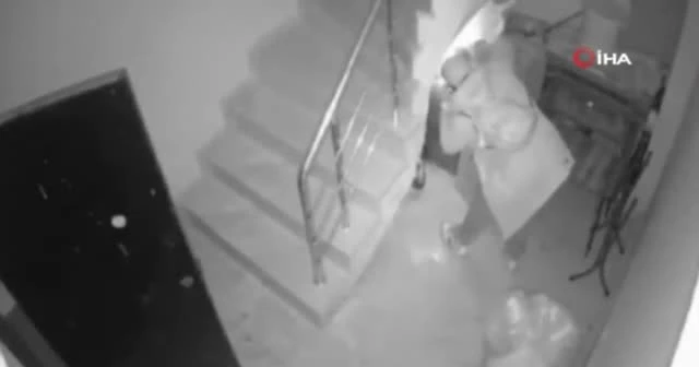 Hırsızların rahatlığı şaşkına çevirdi