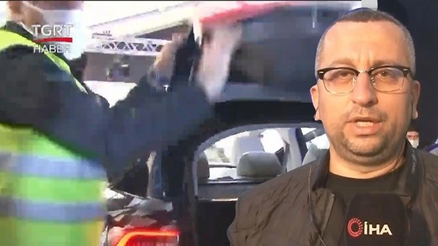 Muhabirimize çirkin hareket! TOGG göz bebeğimiz ama bu da yakışmadı