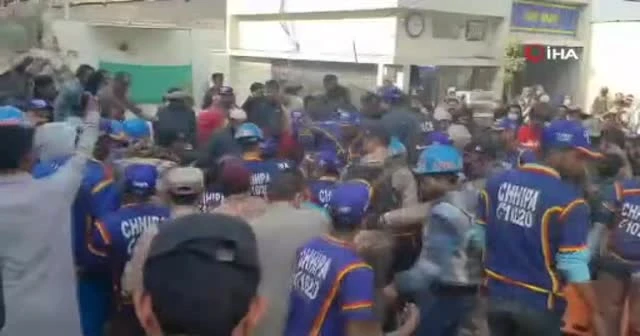 Pakistan’daki patlamaya ait görüntüler