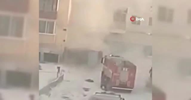 Rusya’da itfaiyeci facianın eşiğinden döndü! Yangına müdahale ederken oksijen tüpü patladı