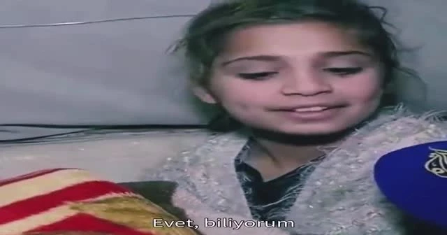 Suriyeli kızın 2022'den 'çadır' beklentisi