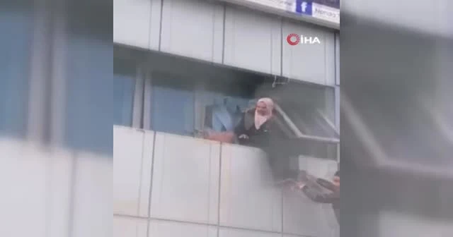 Yangında can pazarı yaşandı