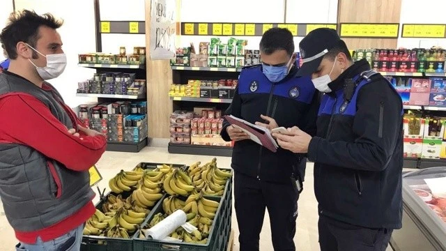 Zabıtanın sözleri market denetimine damga vurdu