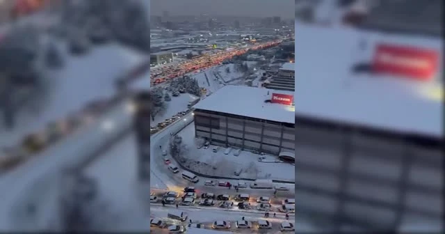 İstanbul'da hayat durma noktasına geldi
