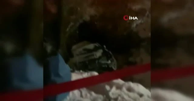 Buzlanma nedeniyle araç dereye uçtu: 1 ölü, 3 yaralı